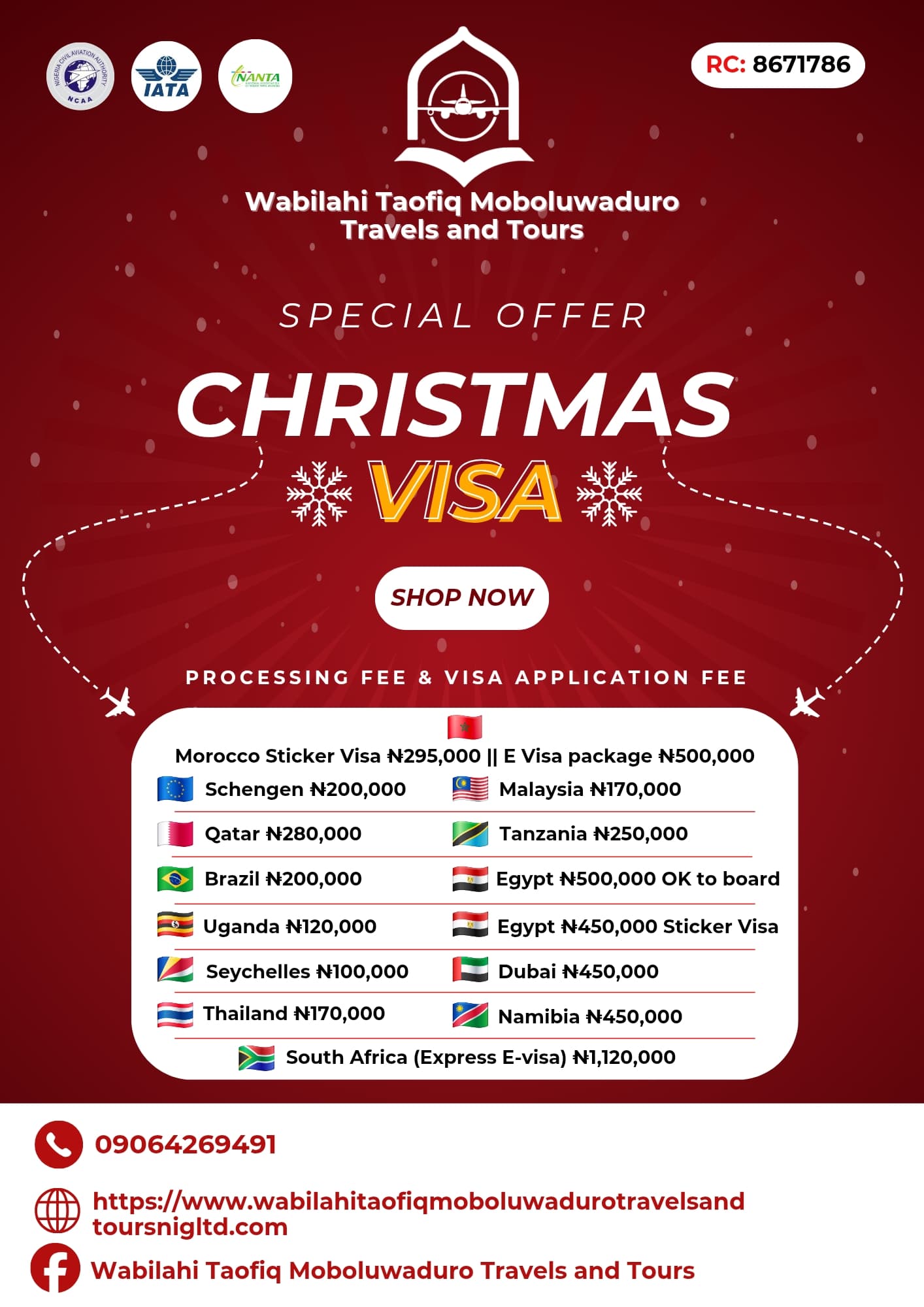 Special Christmas Offer Flyer